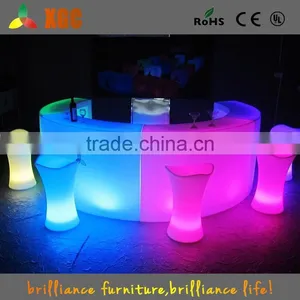 2016 New Illuminated Round Bar Table / Led Light Bar Furniture / Lighting Furniture thumbnail-5