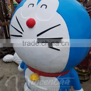Hot Sale Resin Crafts Jingle Cats Life Size Cartoon Characters Statue for Outdoor Decor thumbnail-2