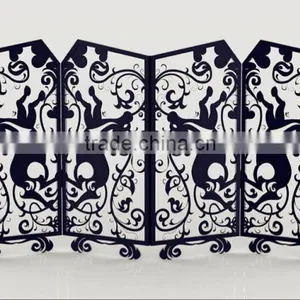 2016 New Design Antique Looking Room Hotel Metal Folding Screens thumbnail-2