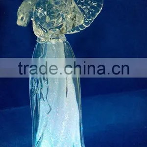 2015 Dongguan 10 Inch Acrylic Hollow Angel With LED Light thumbnail-2