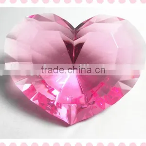 2014 NEW Heart Shade Diamond Acrylic Wedding Table Decoration thumbnail-1