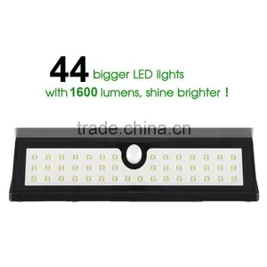 44 LED Outdoor Wireless Solar Energy Powered Solar Street Light Ponds Decor Accent Lighting With Three Modes thumbnail-1