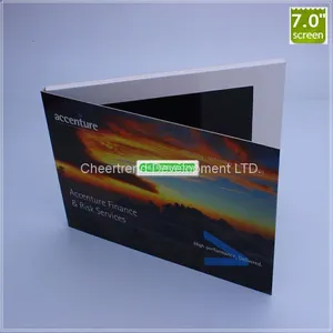 Standard A5 Size 7 Inch LCD Screen Card / Video Greeting Card / Video Brochure thumbnail-1