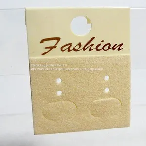 PVC Earing Card With Flocking thumbnail-2