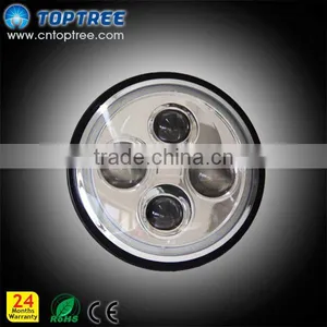 7inch Led Head Light Defender Head Auto Lights Je ep Wrangler Harley Je ep Jk Driving Light thumbnail-2