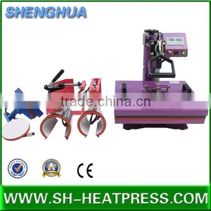 Multi-functional 8 in 1 6 in 1 5 in 1 4 in 1 T-shirt Combo Heat Press Machine thumbnail-1
