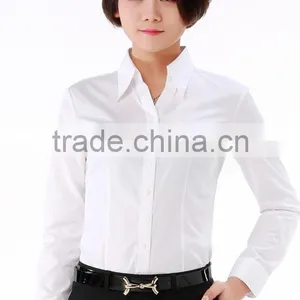 Classic Fit Long Sleeve Shirt for Middle -aged Women thumbnail-2