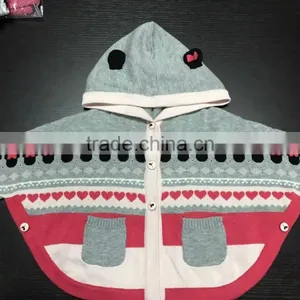 High Quality Cotton Baby Cardigan,Spring Jacket Sweater, Newborn Cardigan Sweater With Hood (BKN33) thumbnail-1