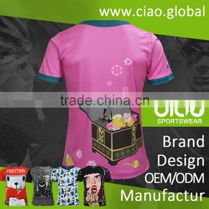 Custom Design Polyester T-shirt Sublimation With 3D Printing for Sports Jersey thumbnail-4