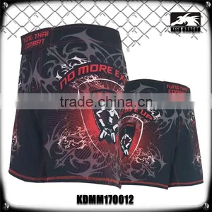 Make Your Own Designs Good Quality Short Style Mens Mma Shorts thumbnail-1