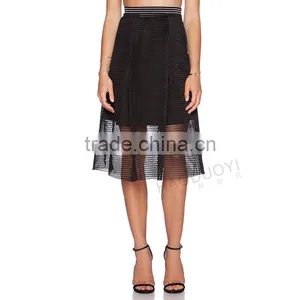 MGOO 2016 Imported New Formal Skirts Designs For Women Skirt Tutu For Lady Sexy Transparent Skirt 15145B904 thumbnail-5
