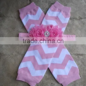 2 Pcs Baby Boutique Clothing Set Leggings and Headband Wholesale Price thumbnail-1