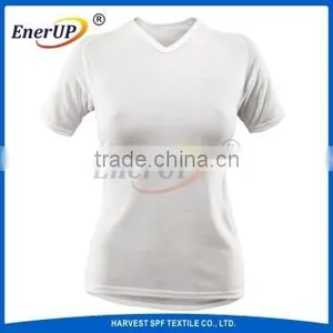 Colorful Custom Wool Thermal T-shirt thumbnail-2