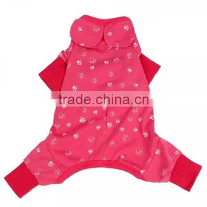 Fashional Pink Dog Onesie Dog Apparel thumbnail-2