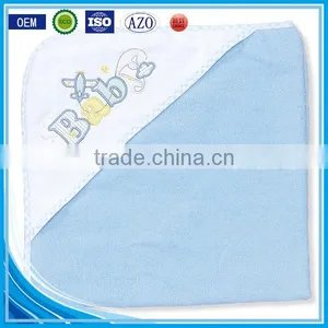 Trade Assurance Applique Animal Baby Towel With Hood/custom 100%cotton Terry Hooded Baby Bath Towel thumbnail-1