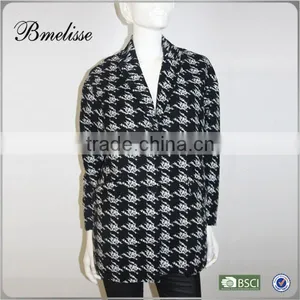 2014 Ladies Fashion Embroidery High-end Long Coat New Designed Knitted Coats thumbnail-1