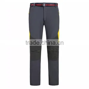 MEN'S Softshell Pants Outdoor Men's Slim Trousers Fishing Pants Fleece Inside thumbnail-2