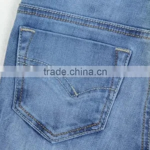 Boys Acid Blue OEM/Wholesale HIGH-END100% Cotton Jeans Kids Fashion Denim Jean thumbnail-5