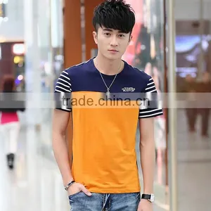 Custom Cheap Short Sleeve Italian Slimfit Print T-shirt , Shirt Clothing Wholesale for Sale thumbnail-1