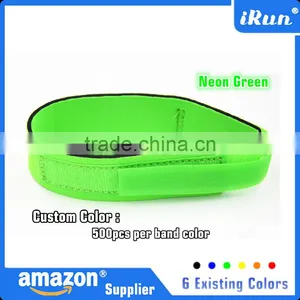 Neon Green Timing Chip Bands for Racing Athletes - Running Neoprene Hook and Look Strap Waterproofs - Ebay/Amozn Supplier thumbnail-1