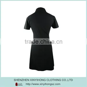 Moisture Wicking Golf Dresses for Women /Open-hem Sleeve Golf Dresses thumbnail-2