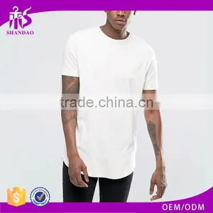 2017 Guangzhou Shandao Factory Price Trendy Custom Your Own Design 180g 100% Cotton O-Neck Short Sleeve Plain White T-Shirts thumbnail-1