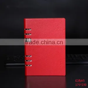 Wholesale Customized A5 PU Leather Notebook Office School Notebook thumbnail-3