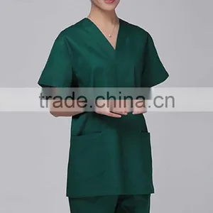 Cheap Europe Hospital Nursing Scrub Suit Design, Medical Scrub Suit Designs, Waterproof Medical Scrubs thumbnail-2