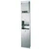 Recessed Roll Paper Towel Dispenser,Hand Dryer And Waste Container thumbnail-1