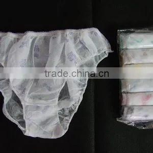 Female Printed Color Disposable Hospital Panties thumbnail-1