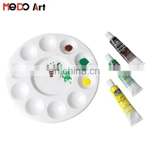 Watercolor Painting 11 Well Round Plastic Palette thumbnail-4
