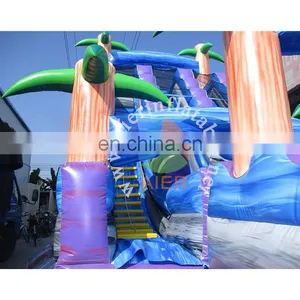 New Fashion Giant Inflatable Water Slide,inflatable Colorful Water Slide,Double Tube Inflatable Water Slide thumbnail-4