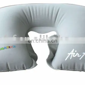 Inflatable Flocked Neck Cushion thumbnail-1
