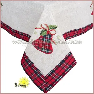 Scottish Lattice of Christmas Tablecloth in 2017 thumbnail-3
