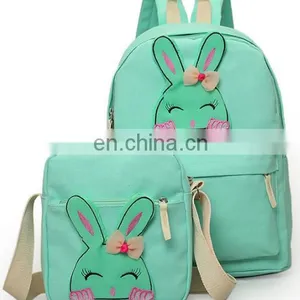 Hot Sale Canvas Backpack With Tote Bag in Stock thumbnail-5