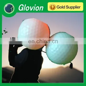 Glow Fluorescent Golf Ball Glovion Colorful Light up Golf Ball Golf Flashing Ball thumbnail-1
