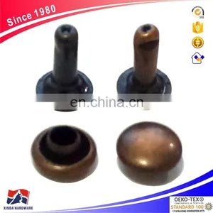 6 * 8 mm Copper Surface Mushrooms Nails thumbnail-1