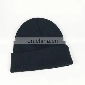 Comfortable Embroidery Black Pom Beanie, Custom Beanie Hat, Knit Beanie thumbnail-4