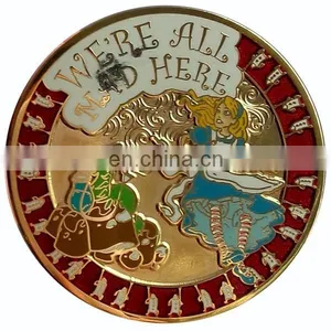 Factory Promotion Survenir Metal Coins With Shinny Nickel Plated thumbnail-4