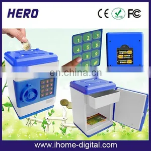 Digital Transparent Money Saving Jar Custom Coin Bank for Kids Made in China thumbnail-6