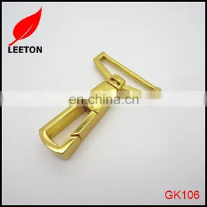 Factory Supply 40mm Shiny Gold Bag Swivel Snap Hook thumbnail-5