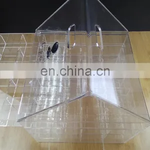 New Product House Style Clear Acrylic Bait Box With Drawers thumbnail-4