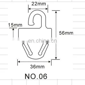 2014 Mini Plastic Sock Hook thumbnail-2