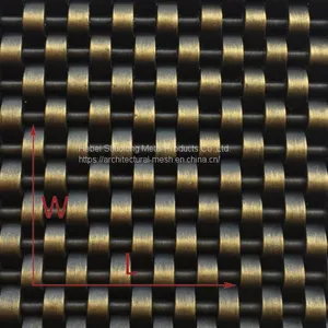 XY-1405G Woven Metal Antique Brass Finished thumbnail-3