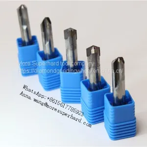 PCD Straight Shank Reamer,PCD Diamond Tools Marble Stone CNC Carving Tools 0.4mm thumbnail-4