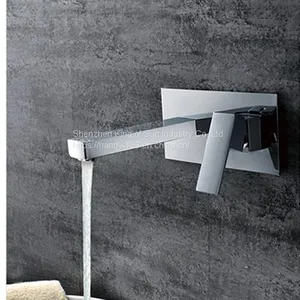 Wall Mounted Concealed Sink Wall Faucet thumbnail-1