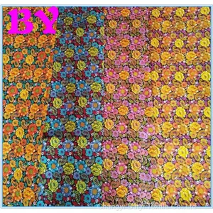 Made in Weifang Custom Digital Printing Different Printed Fabric Small Floral Design for Polyester Printed Fabri thumbnail-3