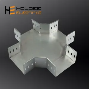 ELECTRICAL CABLE TRAY SPECIAL T HORIZONTAL ELBOW MODULE CHINA FACTORY thumbnail-5