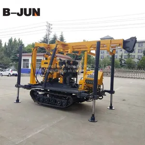 Crawler Water Well Hydraulic Drilling Machine 130m Water Borehole Drilling Machine thumbnail-1