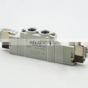 CKD Three Position Five Way Pneumatic Solenoid Valve SY7320-5LZD-02 thumbnail-2